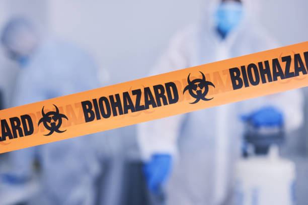 Professional Biohazard Cleanup technician working in Newcastle, WY